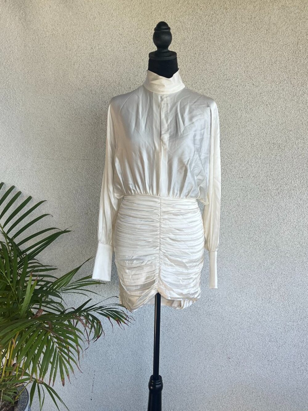 Pearly Long Sleeve Dress